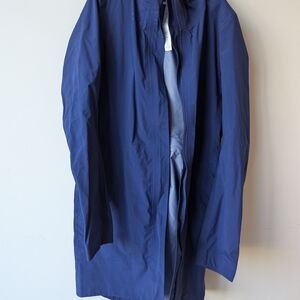 Lululemon Athletica Deep Blue Trench Coat